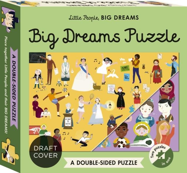 Little People, Big Dreams Puzzle 100-Piece Double-Sided Puzz