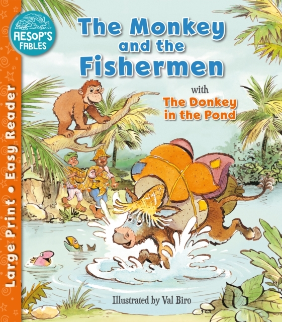 Billede af The Monkey & The Fishermen & The Donkey In The Pond