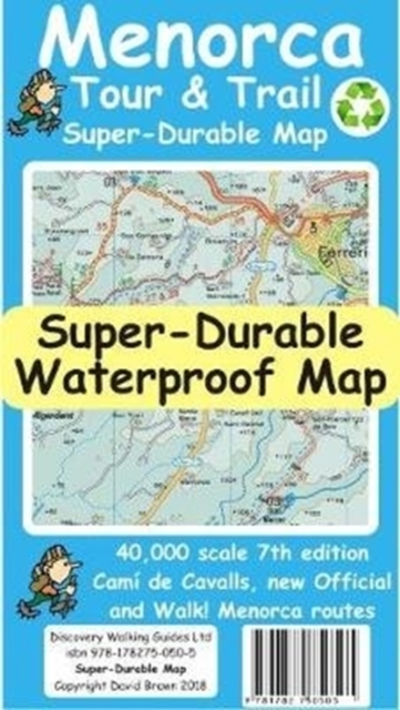 Billede af Menorca Tour And Trail Map