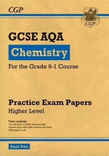 Gcse Chemistry Aqa Practice Papers Higher Pack 2