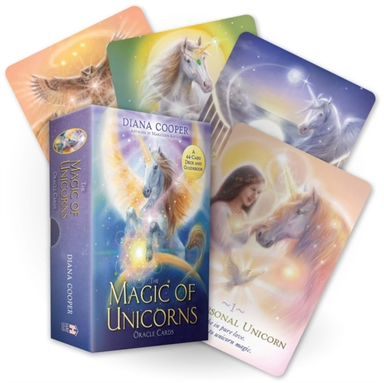 The Magic Of Unicorns Oracle Cardsa 44-Card Deck And Guidebo