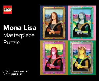 Lego Masterpiece Puzzle Mona Lisa 1000-Piece Puzzle