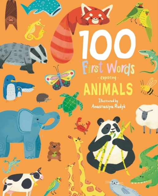Billede af 100 First Words Exploring Animals (Cased)