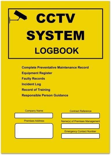 Cctv Logbook