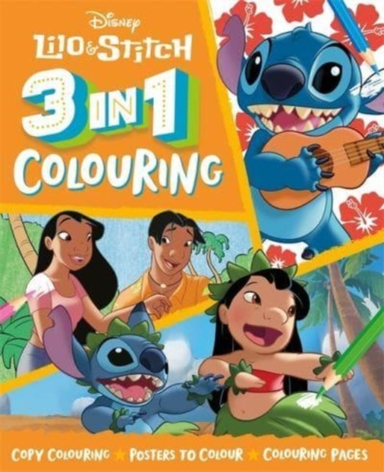 Disney Lilo & Stitch 3 In 1 Colouring