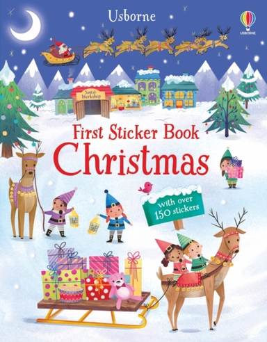 First Sticker Book Christmasa Christmas Sticker Book For Chi