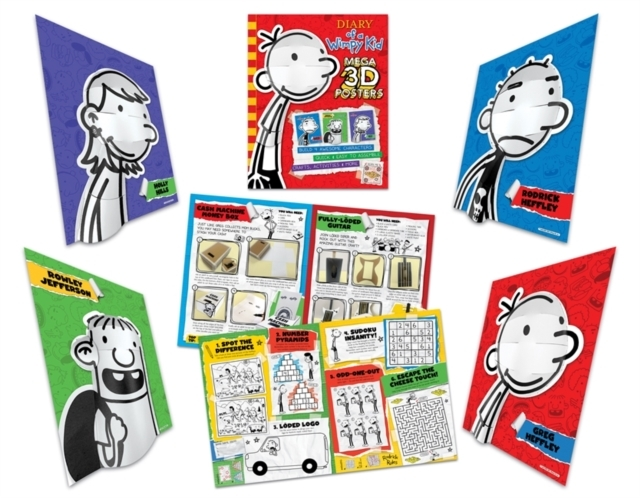 Diary Of A Wimpy Kid Pop Heads - 3D Crafts