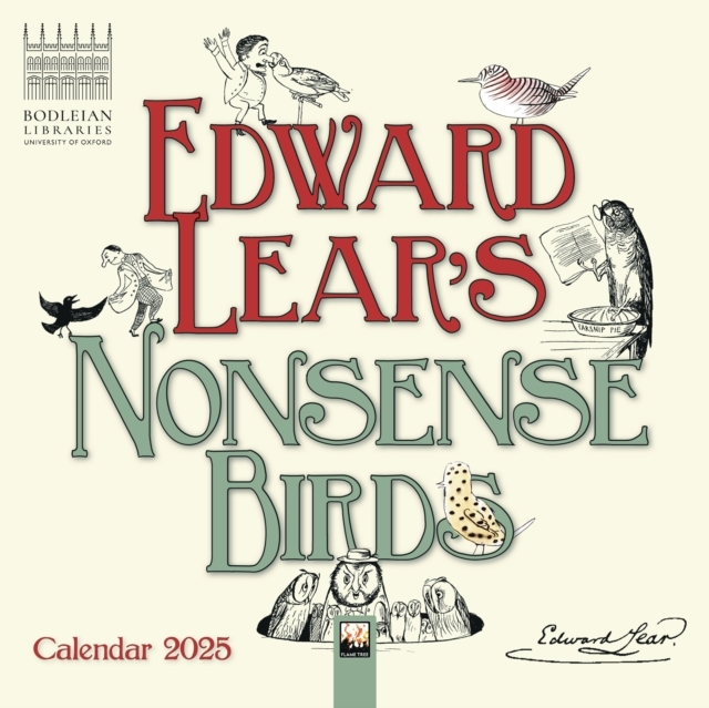 Billede af Bodleian Libraries Edward Lear's Nonsense Birds Mini Wall C