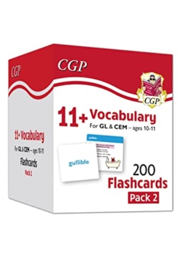 11+ Vocabulary Flashcards For Ages 10-11 - Pack 2
