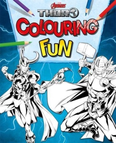 Marvel Avengers Thor Colouring Fun