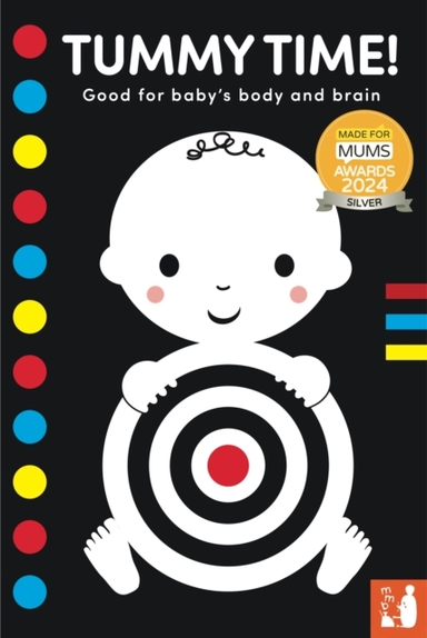 Tummy Time!A High-Contrast Fold-Out Book With Mirror For Bab