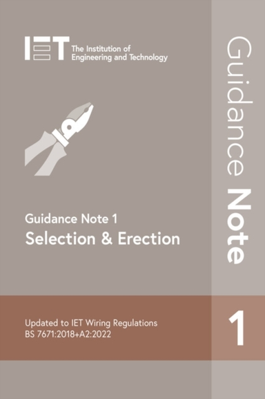 Guidance Note 1 Selection & Erection