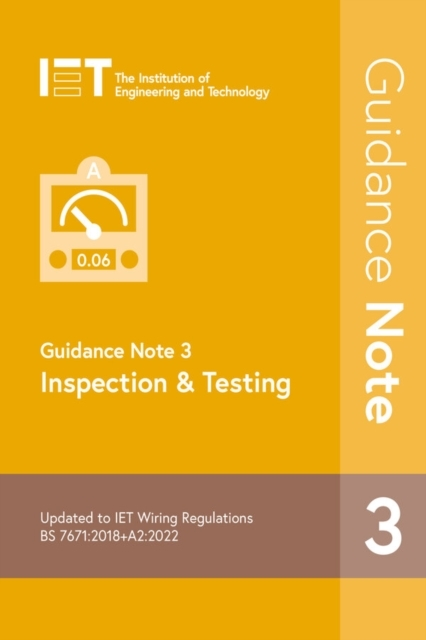 Billede af Guidance Note 3 Inspection & Testing