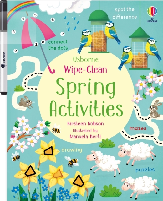 Billede af Wipe-Clean Spring Activities