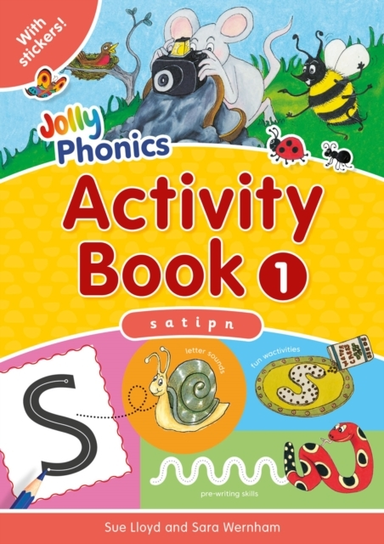 Jolly Phonics Activity Book 1In Precursive Letters (British