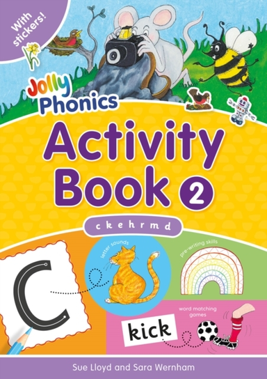 Jolly Phonics Activity Book 2In Precursive Letters (British