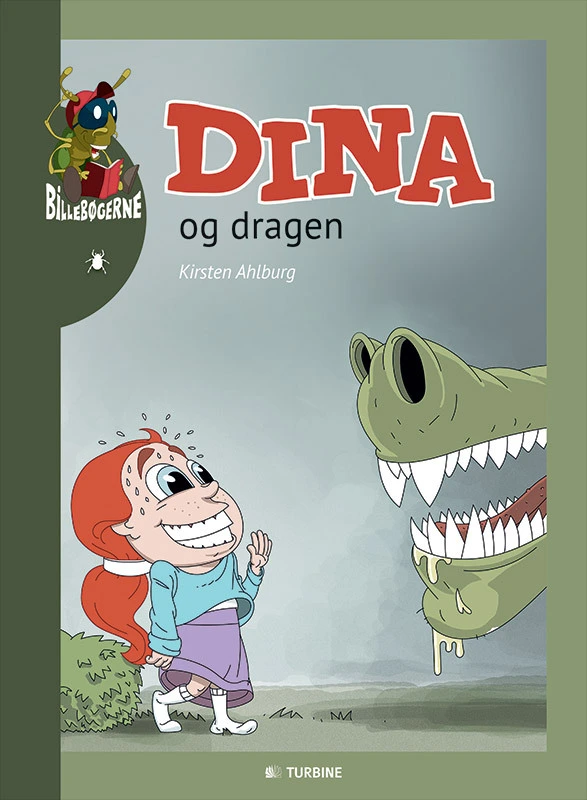 Billede af Dina og dragen