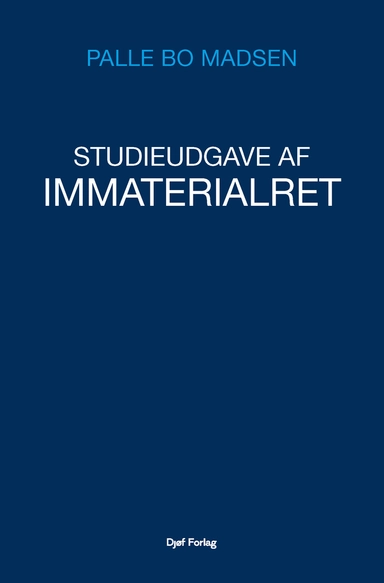 Studieudgave af Immaterialret