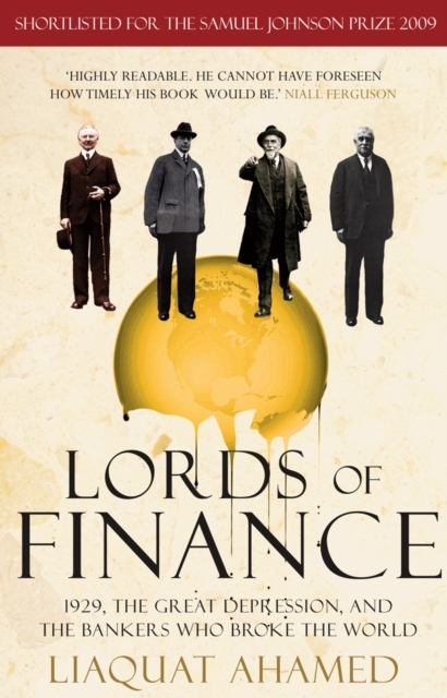 Billede af Lords Of Finance1929 The Great Depression And The Bankers