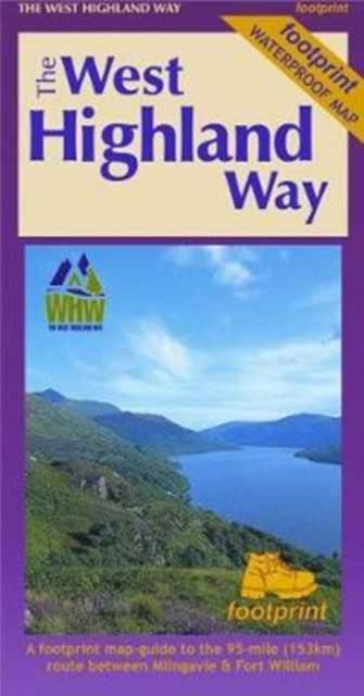 The West Highland Way Footprint Mapa Footprint Map-Guide To