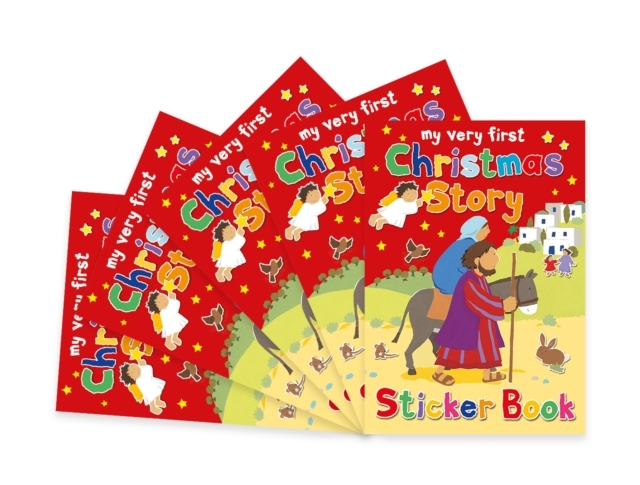 Billede af Christmas Story Sticker Book Pack Of 5