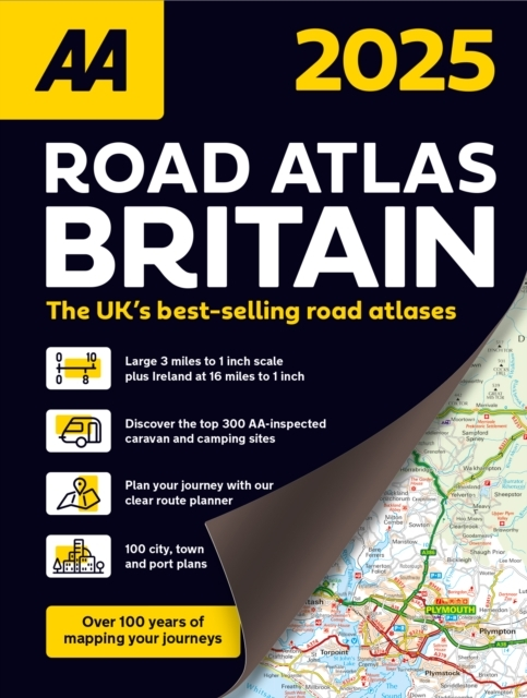 Billede af Aa Road Atlas Britain 2025