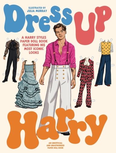 Dress Up Harrya Harry Styles Paper Doll Book Featuring His M