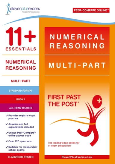 11+ Essentials Numerical Reasoning Multi-Part Book 1