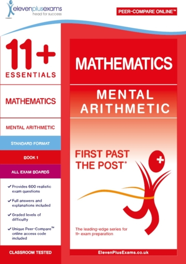 11+ Essentials Mathematics Mental Arithmetic Book 1