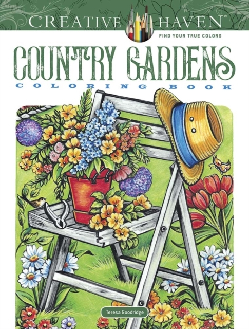 Billede af Creative Haven Country Gardens Coloring Book