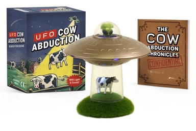 Ufo Cow Abduction Beam Up Your Bovine (With Light And Sound!