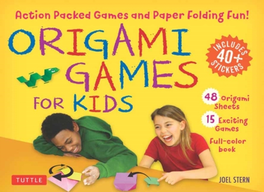 Origami Games For Kids Kit Action Packed Games And Paper Fol