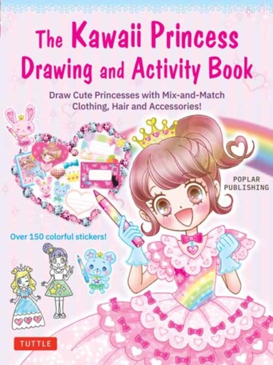 The Kawaii Princess Drawing And Activity Book Draw Cute Prin