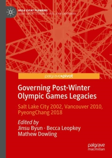 Governing Post-Winter Olympic Games Legaciessalt Lake City 2