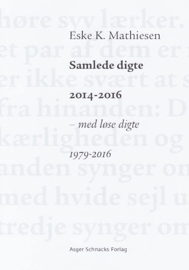 Samlede digte 2014-2016