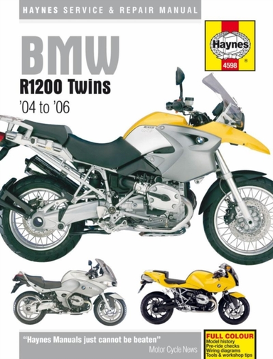 Bmw R1200 Twins 04 - 09 Haynes Repair Manual