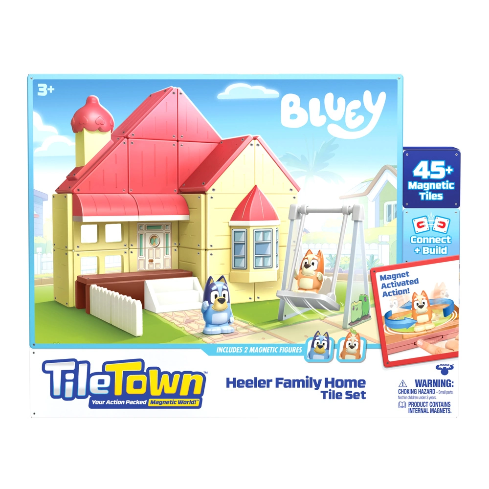 TILE TOWN Bluey hus