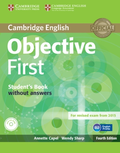 Objective First Student'S Book Without Answers With Cd-Rom