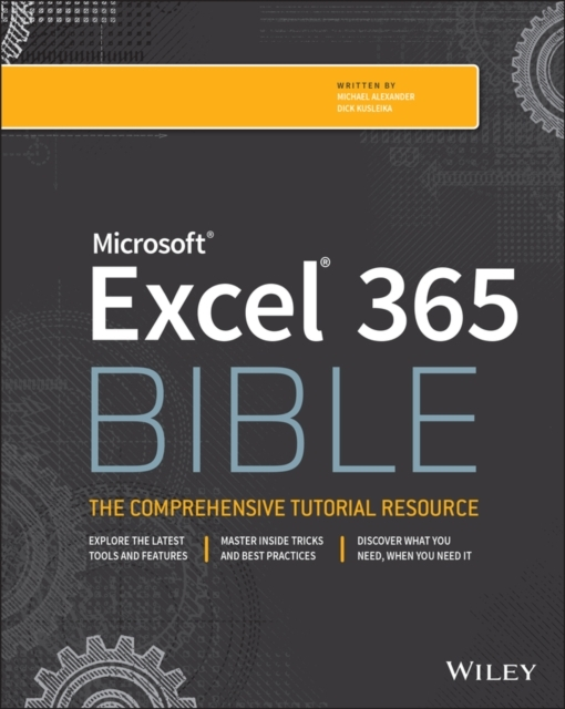 Billede af Microsoft Excel 365 Bible