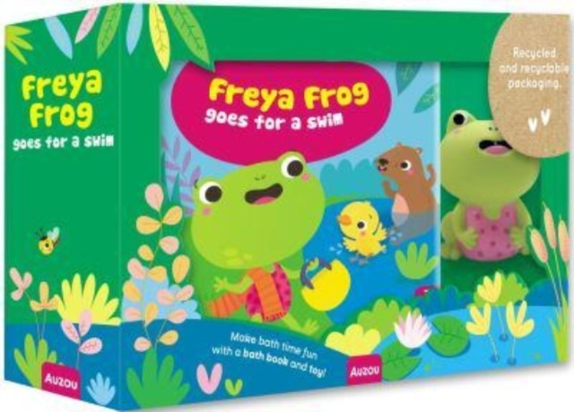 Billede af Freya Frog Takes A Bath My First Bath Book & Toy