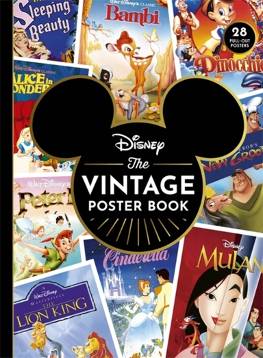 Disney The Vintage Poster Bookincludes 28 Iconic Pull-Out Po