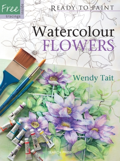 Ready To Paint Watercolour Flowers