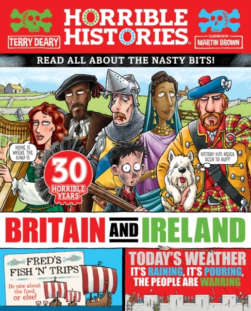 Billede af Horrible History Of Britain And Ireland Newspaper Edition