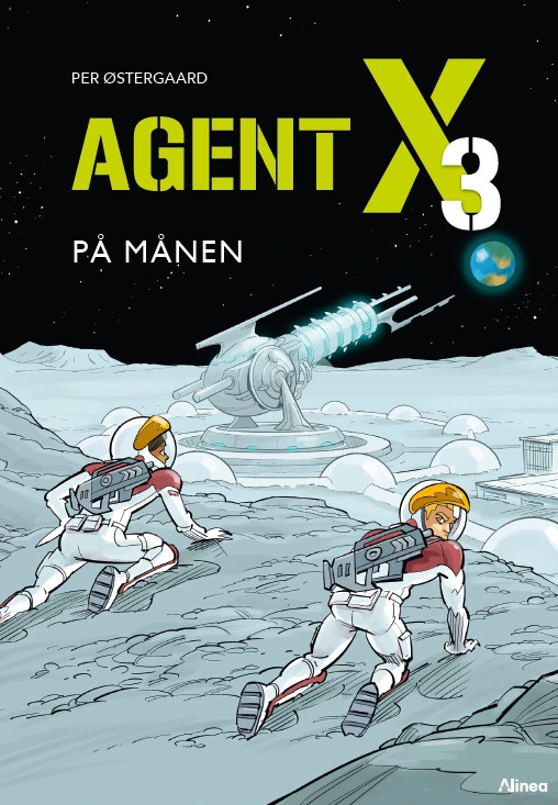 Billede af Agent X3 - På månen, Blå Læseklub