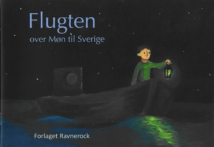 Billede af Flugten over Møn til Sverige
