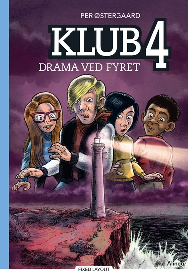 Klub 4 - Drama ved fyret, Blå Læseklub