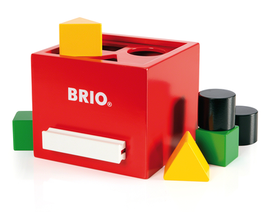 BRIO PUTTEBOKS RØD