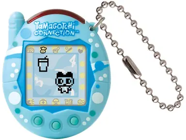 Tamagotchi Connection med bobler blå