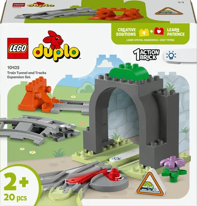 10425 DUPLO Town Togtunnel og spor – udvidelsessæt