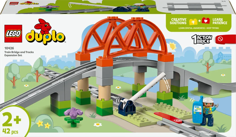 10426 DUPLO Town Togbro og spor - udvidelsessæt